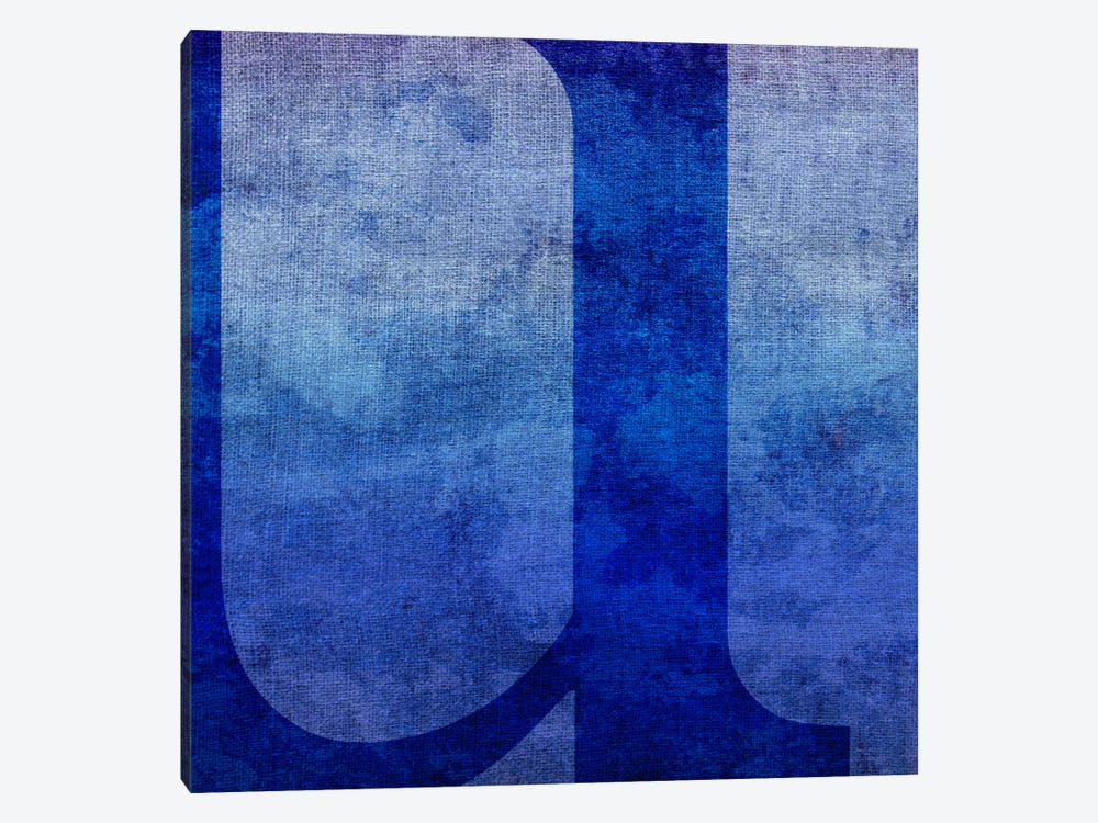 U-Blue To Purple Stain by 5by5collective 1-piece Canvas Print
