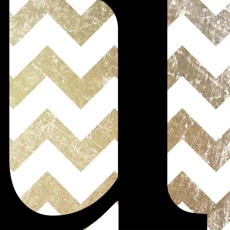 U-Bold Gold Chevron