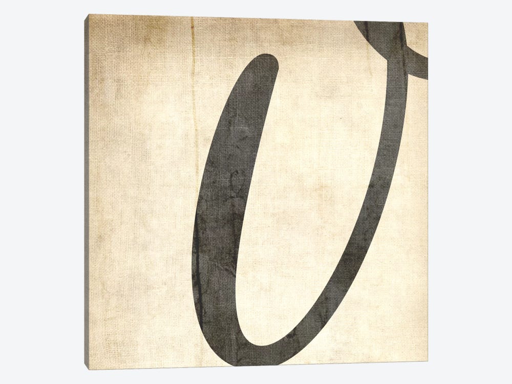 V-Bleached Linen by 5by5collective 1-piece Canvas Wall Art