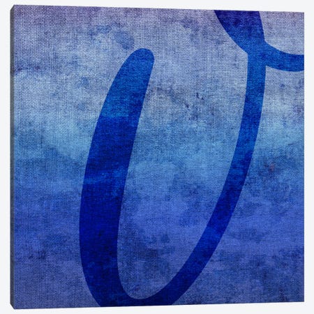 V-Blue To Purple Stain Canvas Print #TOA409} by 5by5collective Canvas Art