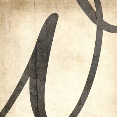 W-Bleached Linen by 5by5collective art print