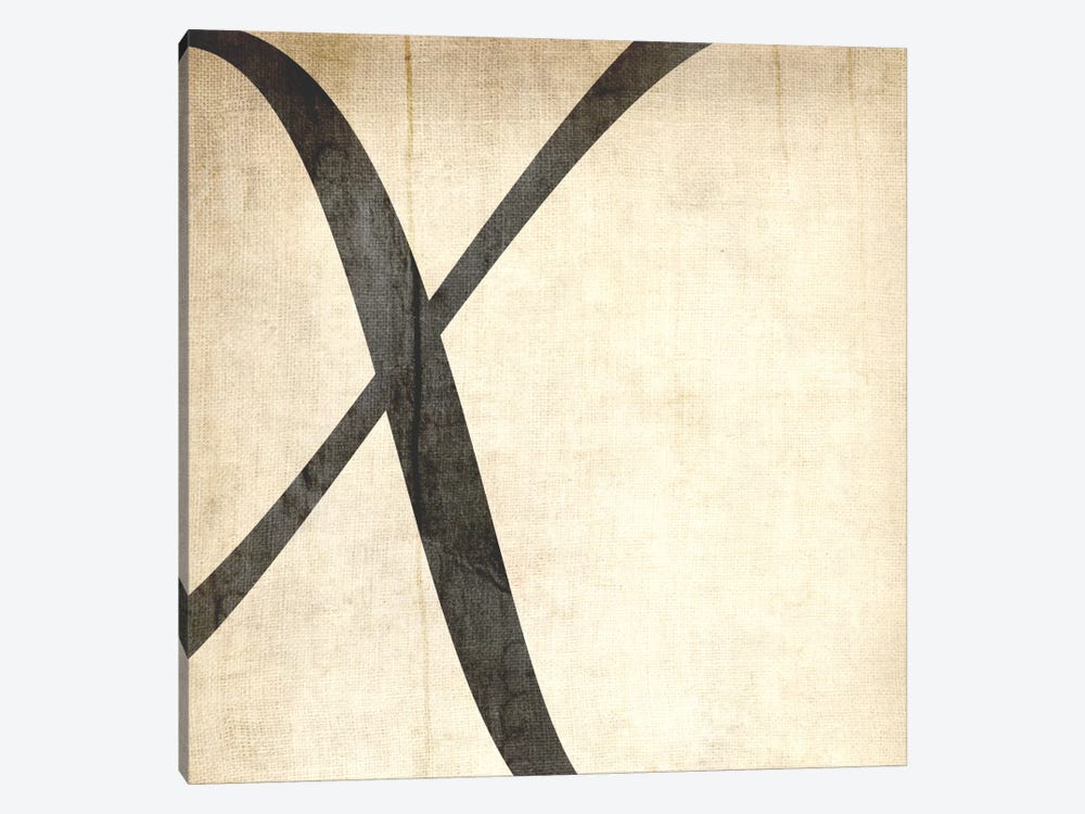 X-Bleached Linen by 5by5collective 1-piece Canvas Art
