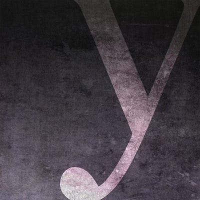 Y-B&W Neg by 5by5collective art print