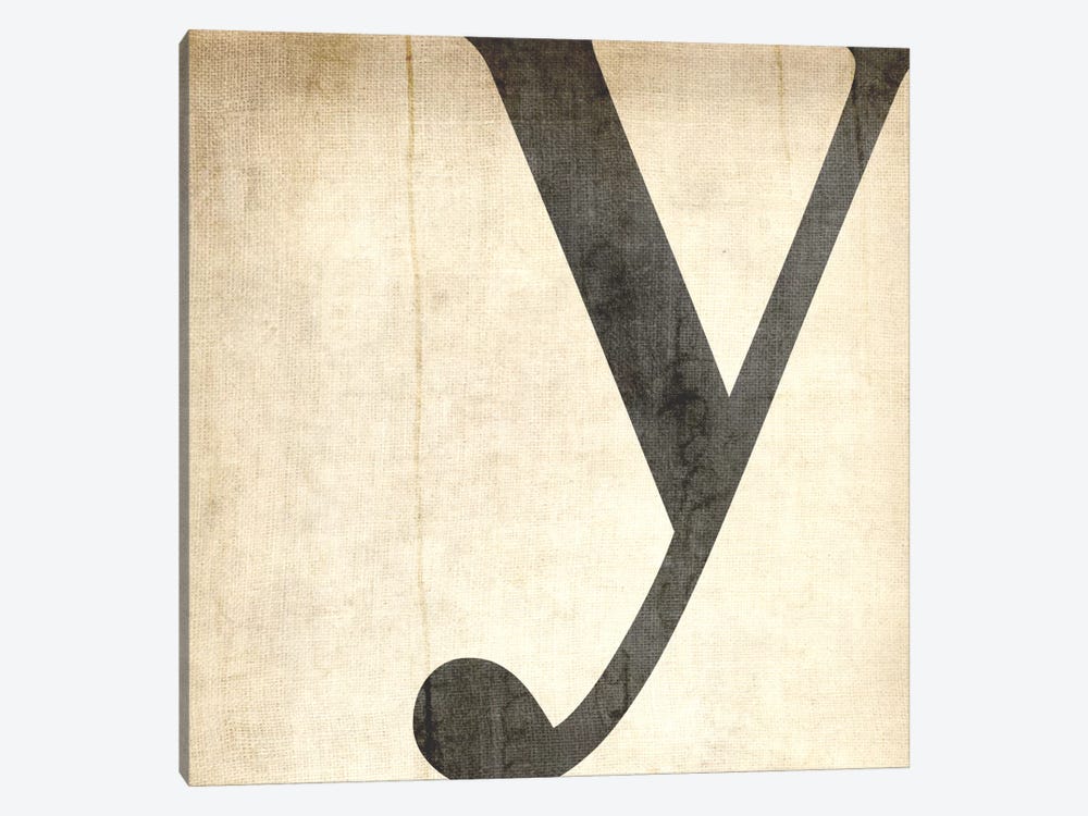 Y-Bleached Linen by 5by5collective 1-piece Canvas Artwork