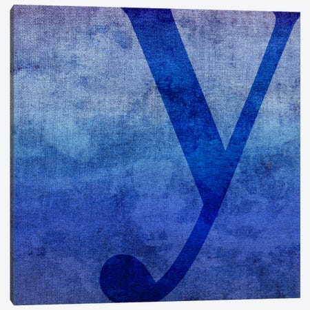 Y-Blue To Purple Stain Canvas Print #TOA427} by 5by5collective Canvas Print