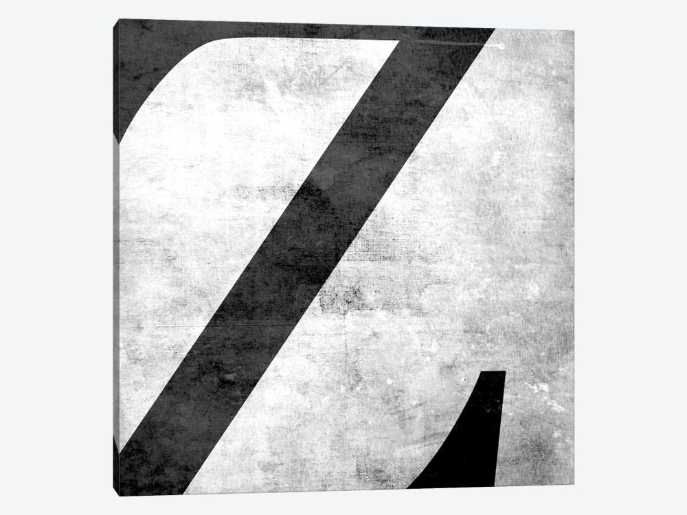 Z-B&W Scuff by 5by5collective 1-piece Canvas Art Print