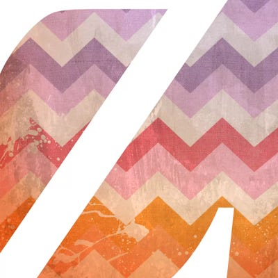 Z-Blah Stained by 5by5collective canvas print