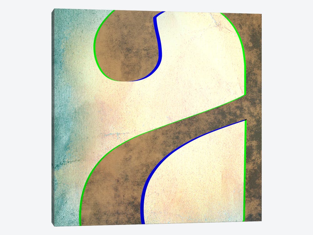 Insta Lower Case "A" by 5by5collective 1-piece Canvas Wall Art