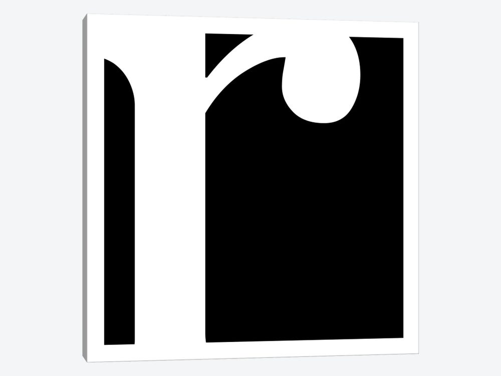R by 5by5collective 1-piece Canvas Print