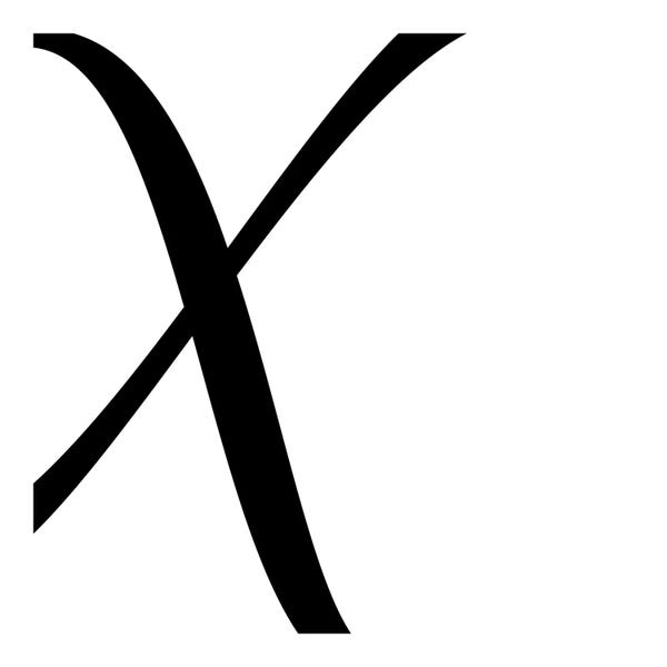 The Letter X: X2 by 5by5collective