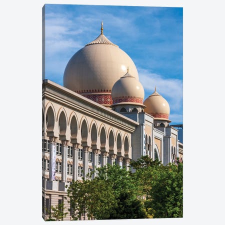 Kuala Lumpur, West Malaysia Dome Of The Palace Of Justice Canvas Print #TOH13} by Tom Haseltine Canvas Artwork