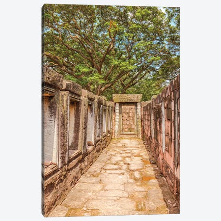 Thailand. Phimai Historical Park. Ruins of ancient Khmer temple complex. Canvas Print #TOH6} by Tom Haseltine Art Print