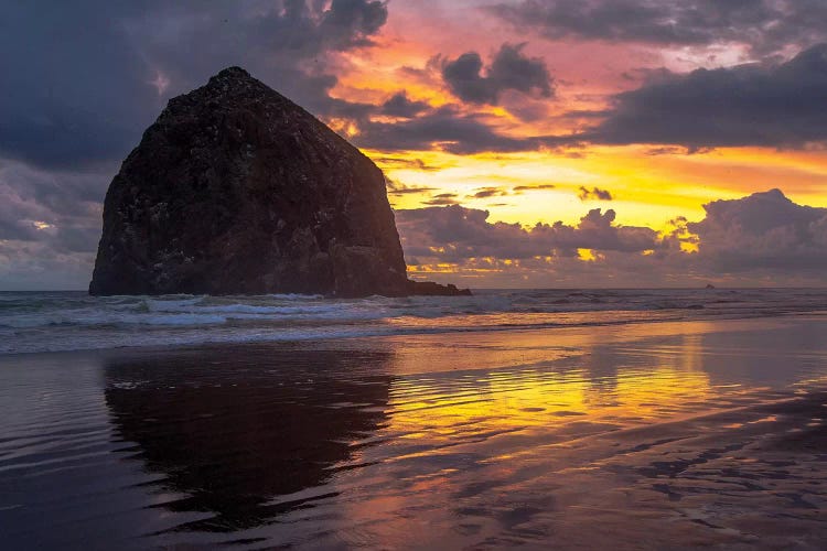 Cannon Beach Sunset by Tim Oldford wall art