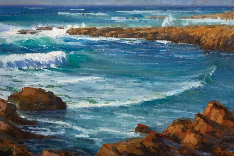 Windy Day At Carmel by Tony Pro wall art