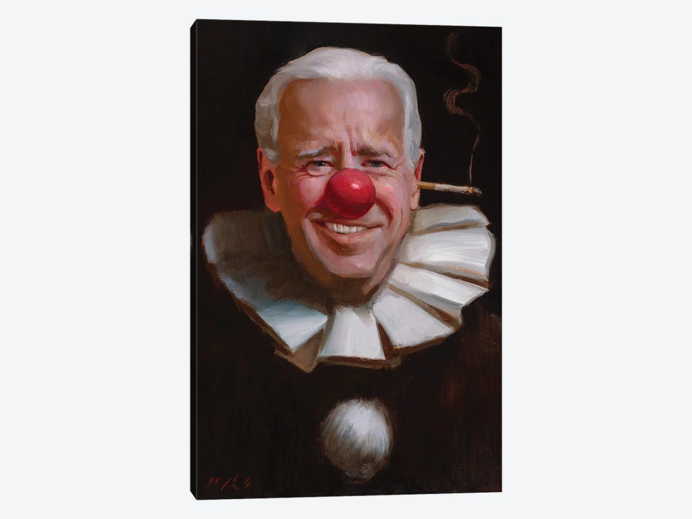 Joe Biden by Tony Pro 1-piece Canvas Artwork