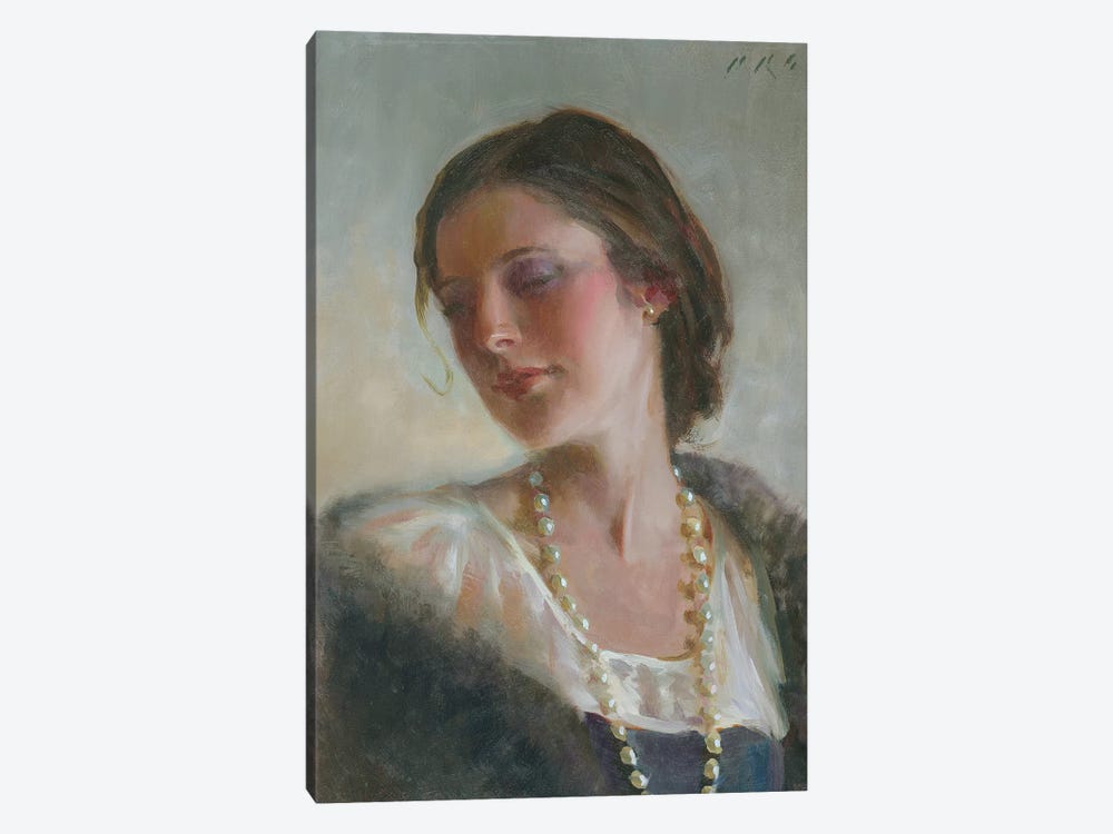 Anna's Pearls  by Tony Pro 1-piece Canvas Art Print