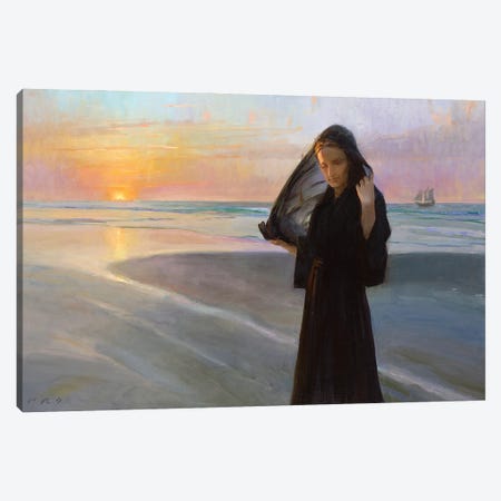 Widow Of The Sea Canvas Print #TOP33} by Tony Pro Canvas Artwork