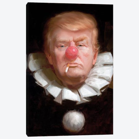 Donald Trump Canvas Print #TOP7} by Tony Pro Canvas Wall Art