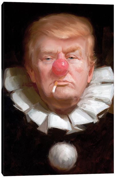 Donald Trump Canvas Art Print - Tony Pro