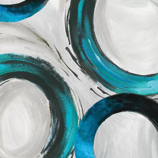 Jane Davies: Teal Ring I by Tom Reeves