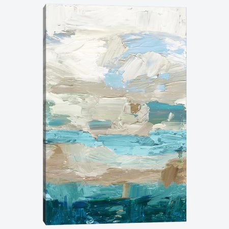 Soft Shore Canvas Print #TOR140} by Tom Reeves Canvas Artwork
