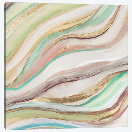 Pastel Waves II Canvas Print #TOR160} by Tom Reeves Canvas Artwork