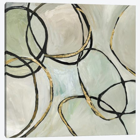 Infinity Rings I Canvas Print #TOR175} by Tom Reeves Canvas Artwork