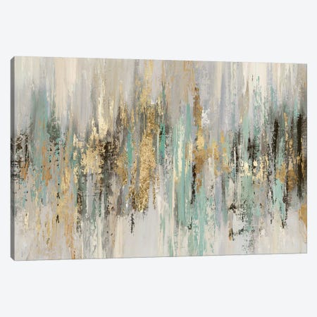 Dripping Gold I Canvas Print #TOR189} by Tom Reeves Canvas Artwork