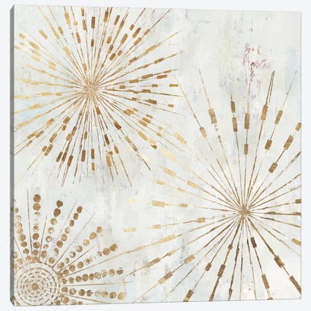 Golden Stars I  Canvas Print #TOR195} by Tom Reeves Canvas Artwork