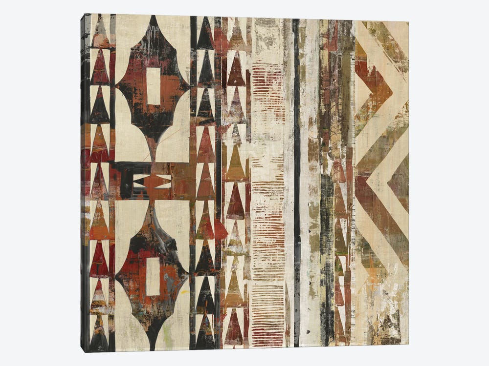 African Patterning I  by Tom Reeves 1-piece Canvas Art
