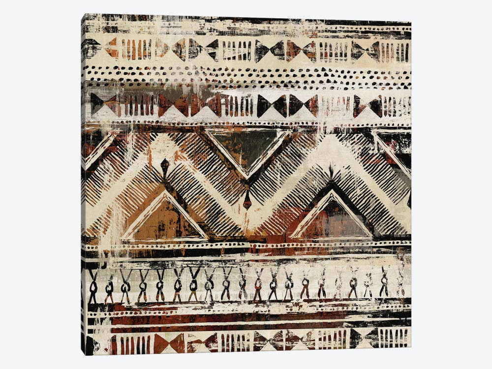 African Patterning II  by Tom Reeves 1-piece Canvas Wall Art
