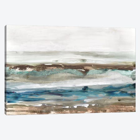 Waves Crashes  Canvas Print #TOR225} by Tom Reeves Canvas Art