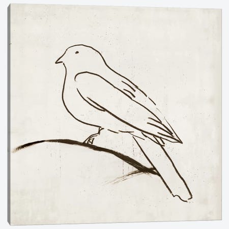 Bird I Canvas Print #TOR25} by Tom Reeves Canvas Art