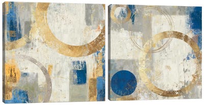 Tune Diptych Canvas Art Print - Tom Reeves