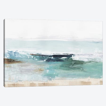 Emerald Waters Canvas Print #TOR348} by Tom Reeves Canvas Artwork