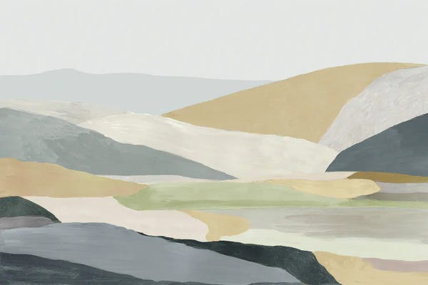 Jane Davies: Warm Hills I by Tom Reeves