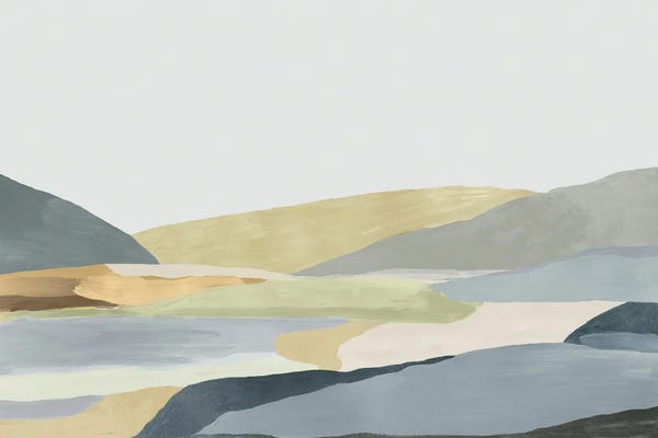 Jane Davies: Warm Hills II by Tom Reeves