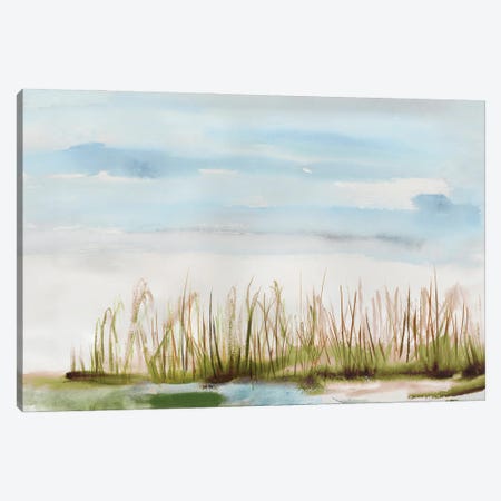 Watercolor Landscape Canvas Print #TOR378} by Tom Reeves Canvas Art Print