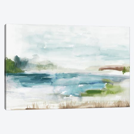 Watery Land Canvas Print #TOR379} by Tom Reeves Canvas Print