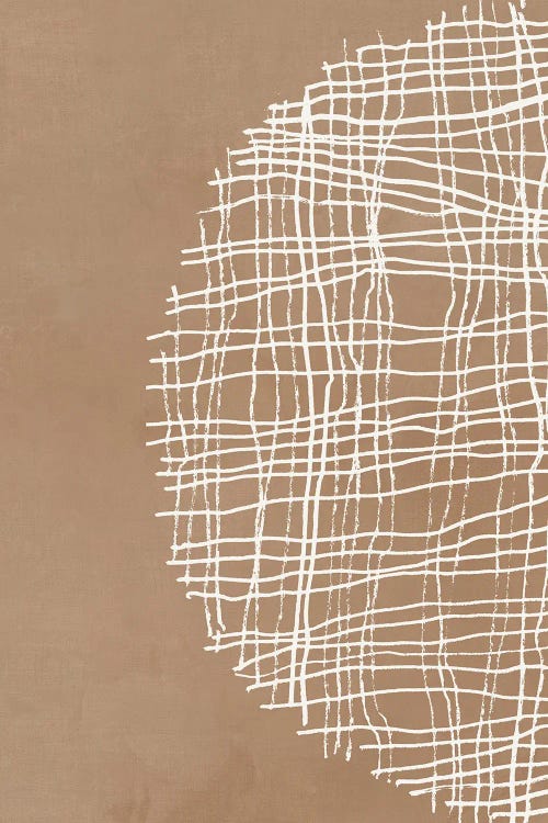 Basket Weave Circle I by Tom Reeves wall art