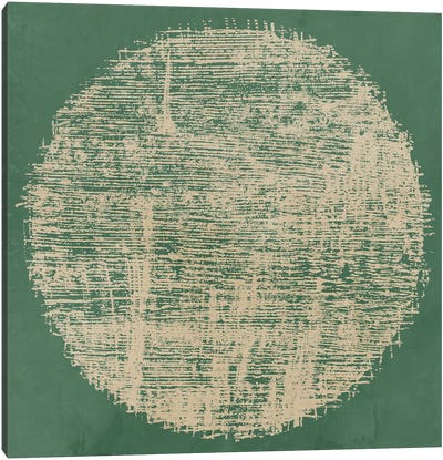 Green Weave I Canvas Art Print