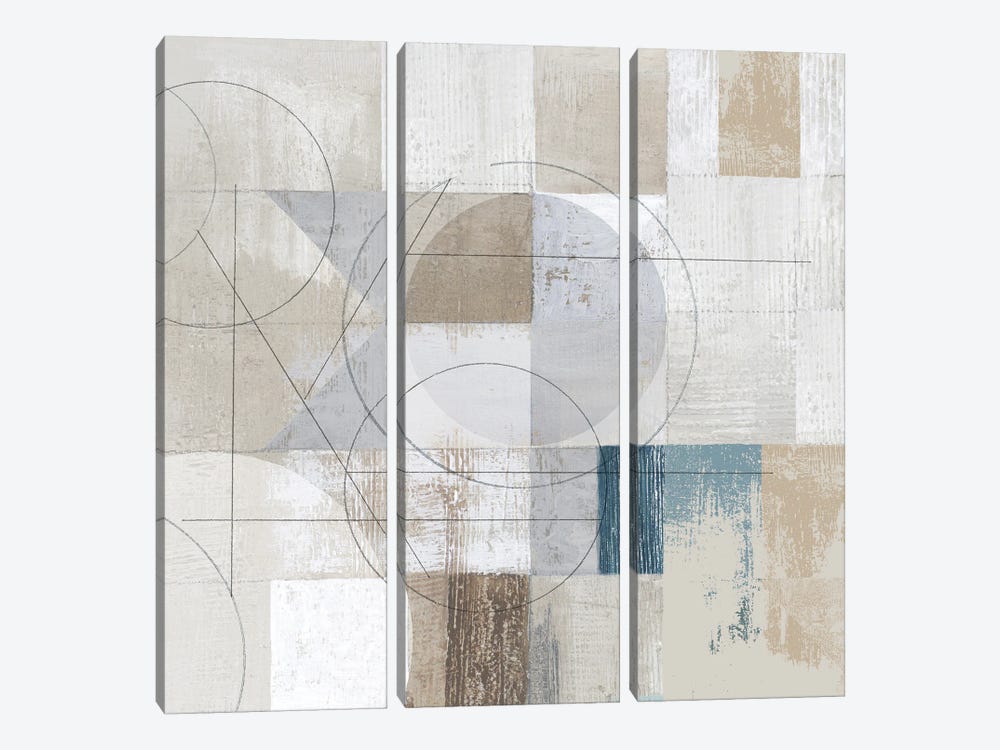 Geo Abstract I by Tom Reeves 3-piece Art Print