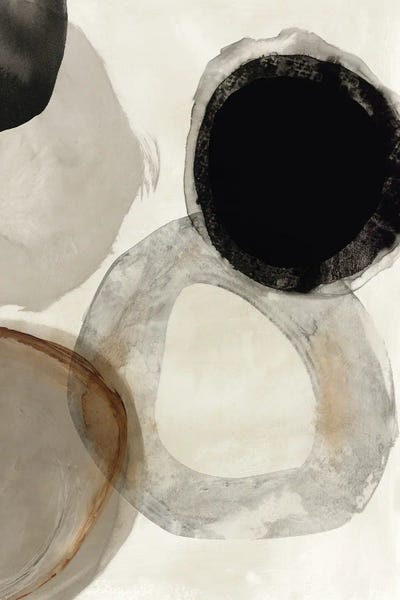 Tom Reeves: Beige Rings I by Tom Reeves