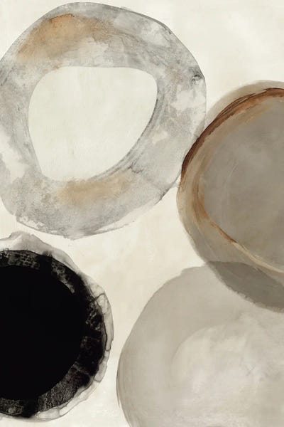 Tom Reeves: Beige Rings II by Tom Reeves