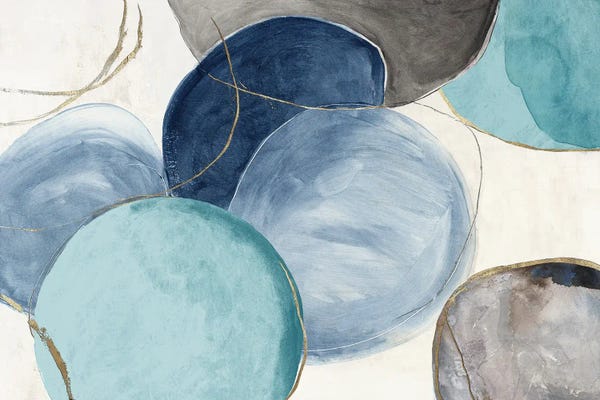 Tom Reeves: Blue Geo Blob by Tom Reeves