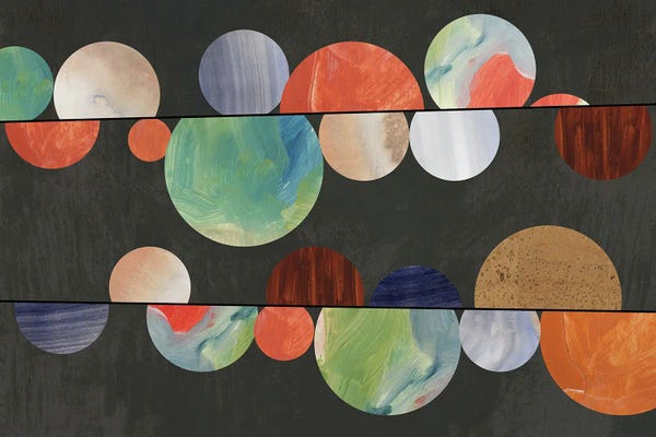 Jane Davies: Rainbow Marbles by Tom Reeves