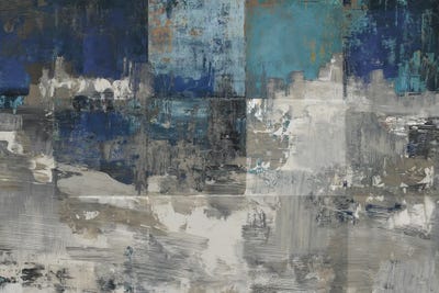 Blue Mosaic Magic by Tom Reeves art print