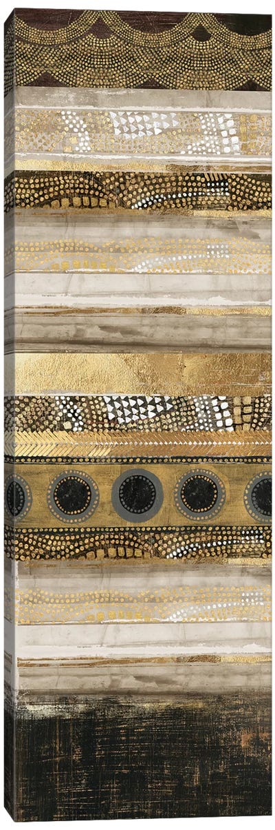 Klimt Dots I Canvas Art Print - African Heritage Art