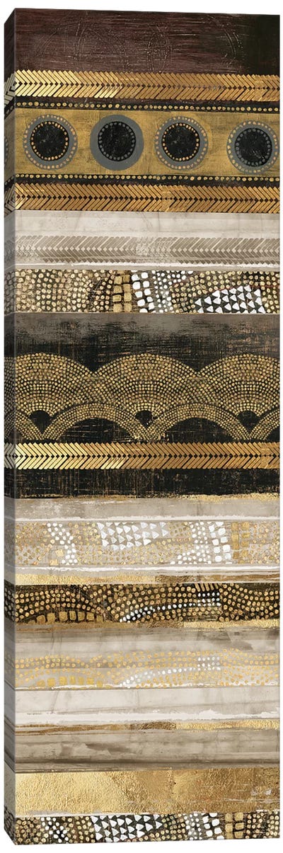 Klimt Dots II Canvas Art Print - African Heritage Art