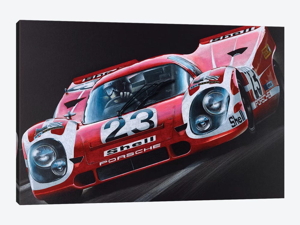 Porsche 917 by Todd Strothers 1-piece Canvas Print